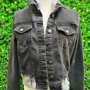 Black Label Charcoal Jean Jacket